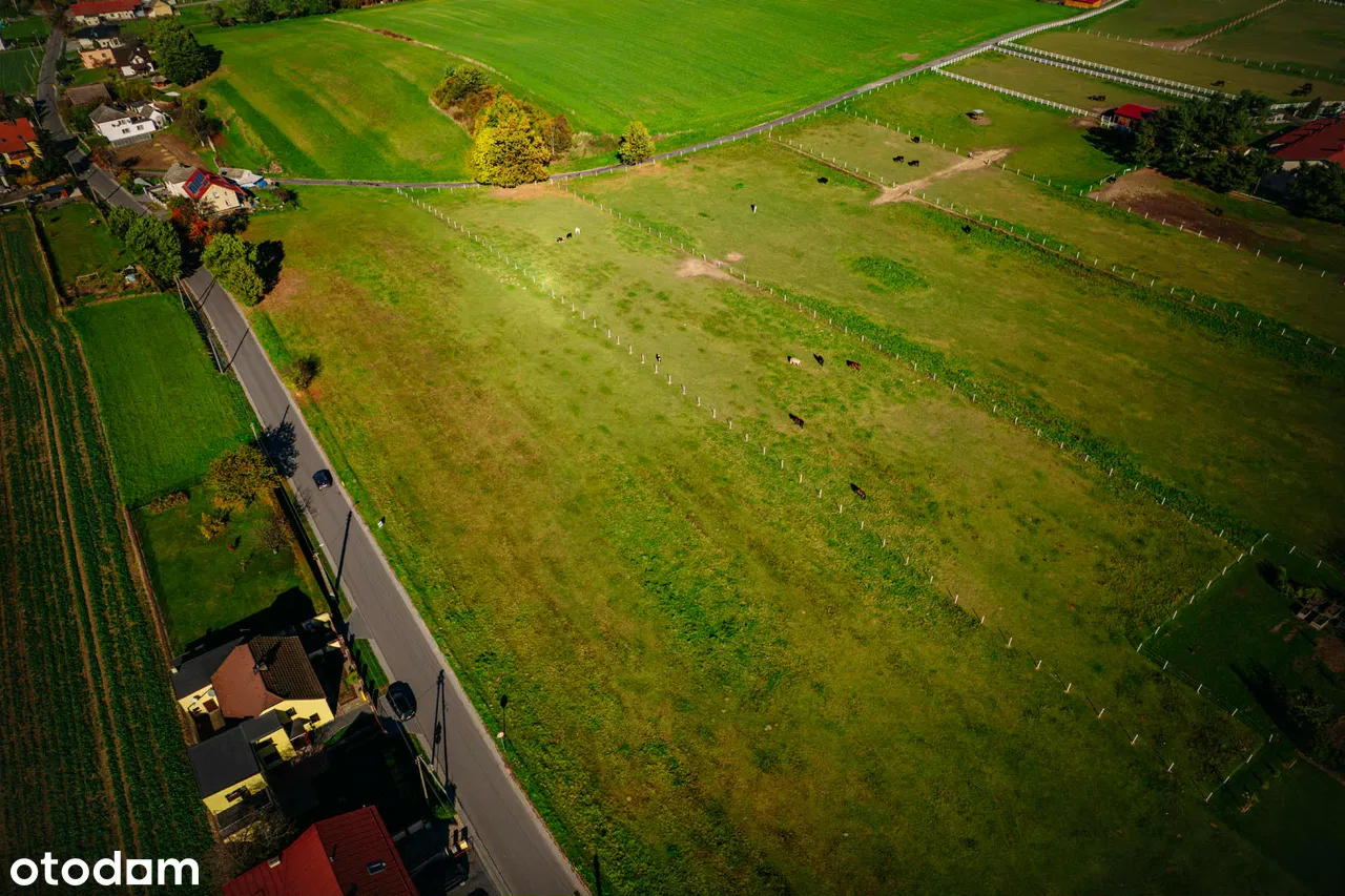 0% Prowizji- Działki Budowlane w Kornicach-Twoje Miejsce na Ziemi  1160 m²/ 55x22 m