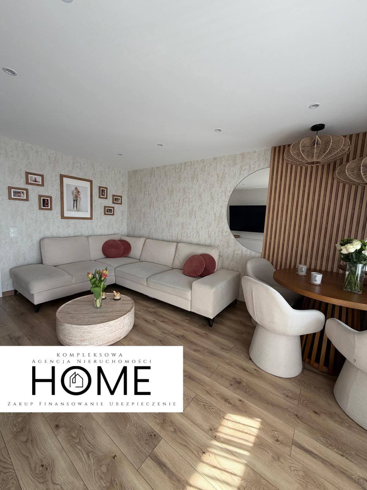 Mieszkanie, które zachwyci swoją wyjątkowością od pierwszego spojrzenia, 3 pokoje w pełni umeblowane.