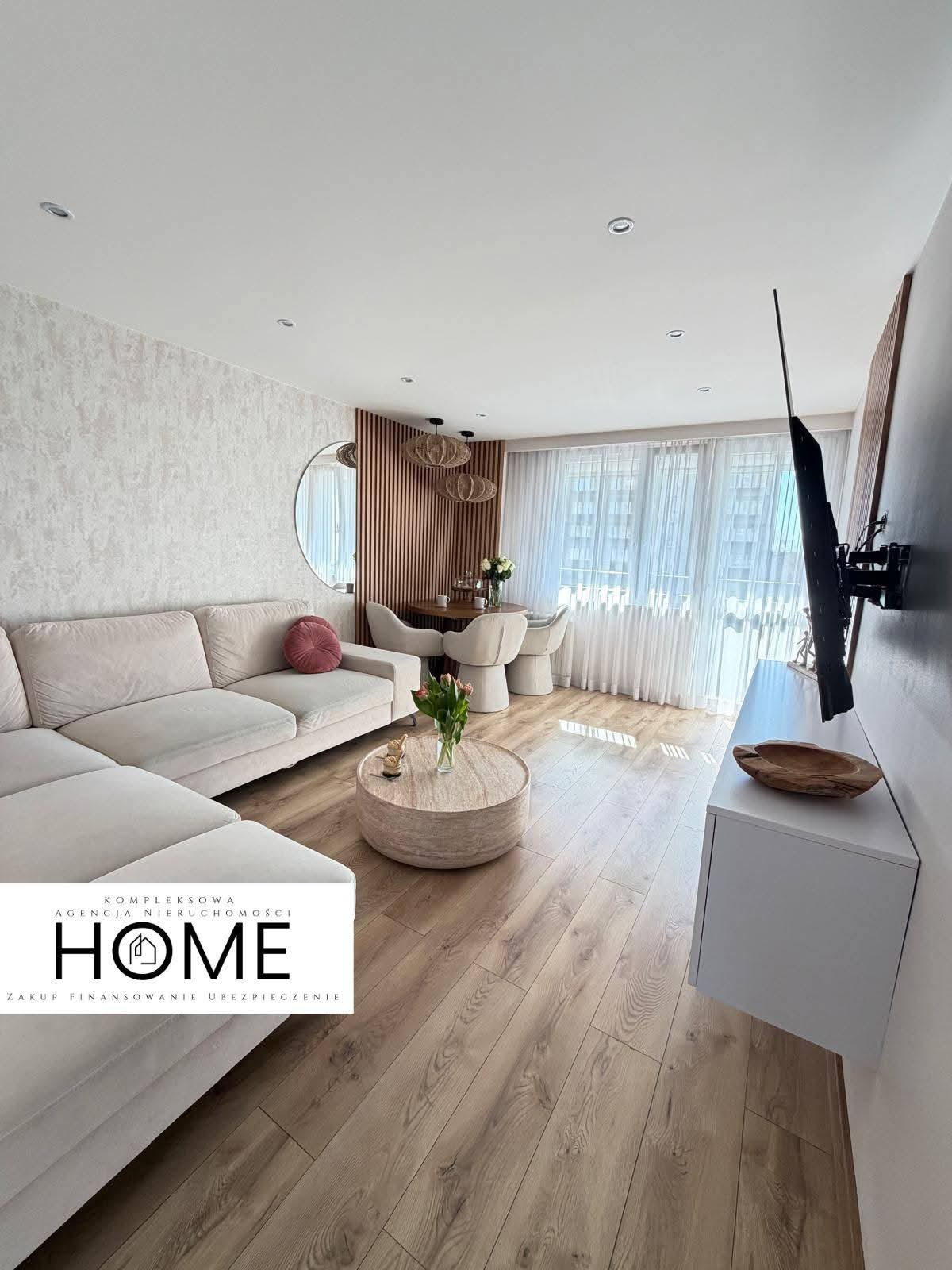 Mieszkanie, które zachwyci swoją wyjątkowością od pierwszego spojrzenia, 3 pokoje w pełni umeblowane.