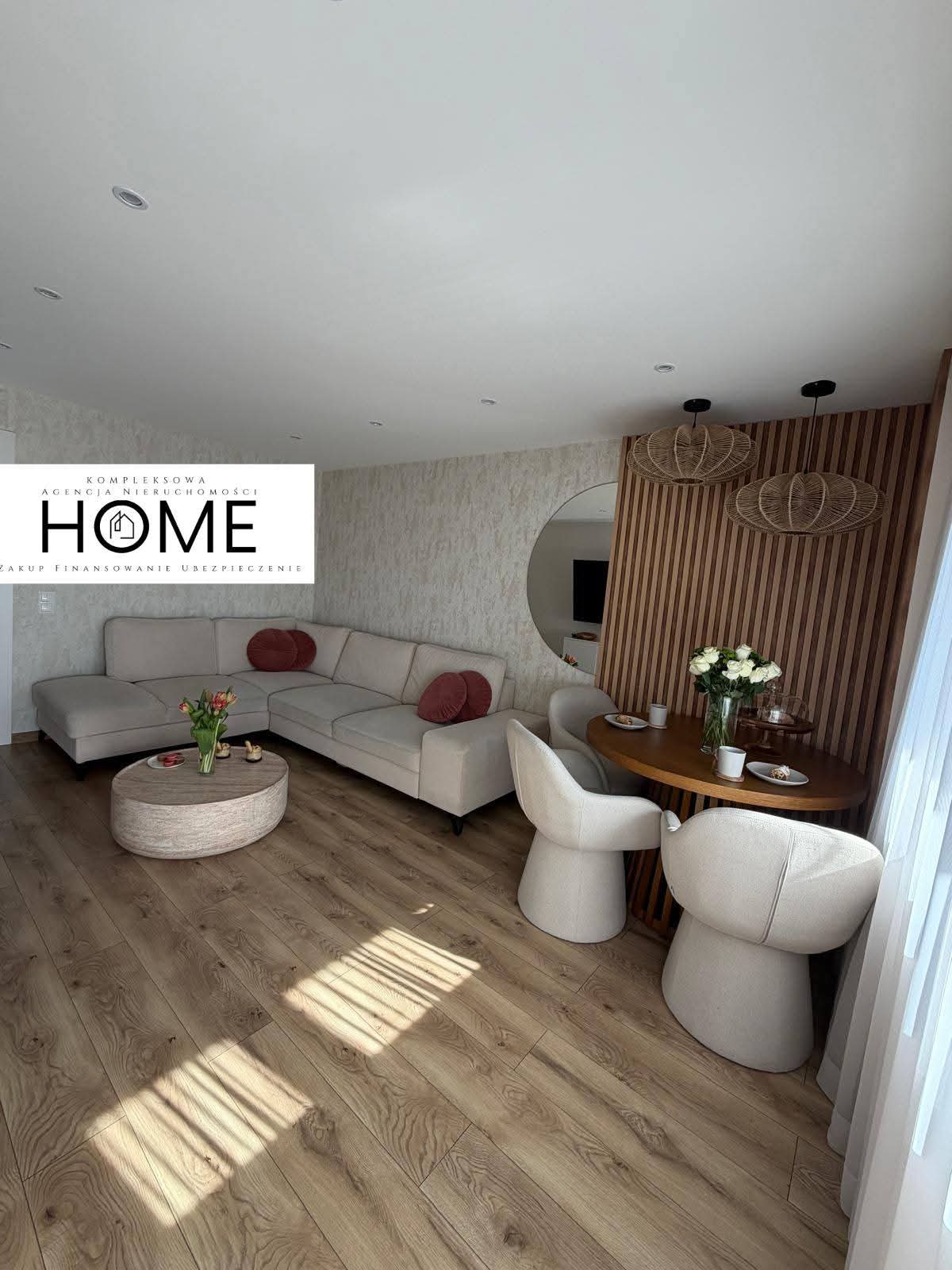 Mieszkanie, które zachwyci swoją wyjątkowością od pierwszego spojrzenia, 3 pokoje w pełni umeblowane.