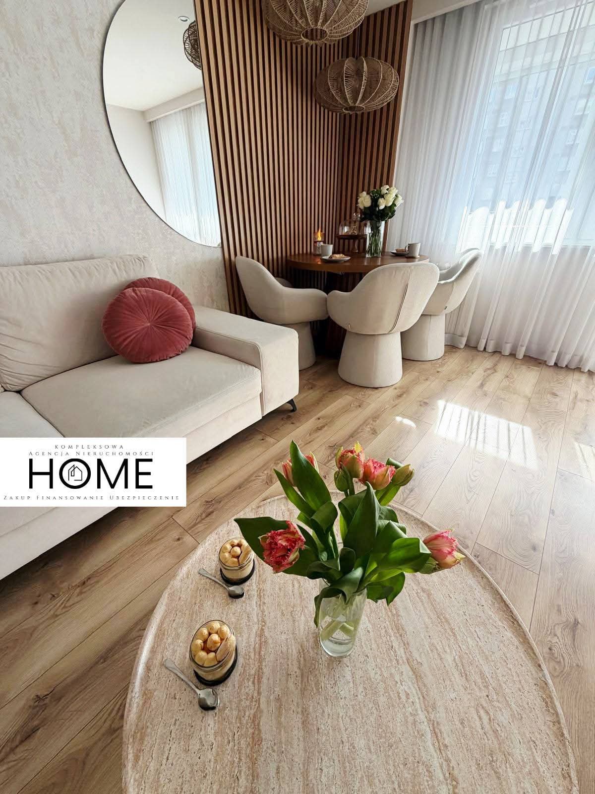 Mieszkanie, które zachwyci swoją wyjątkowością od pierwszego spojrzenia, 3 pokoje w pełni umeblowane.