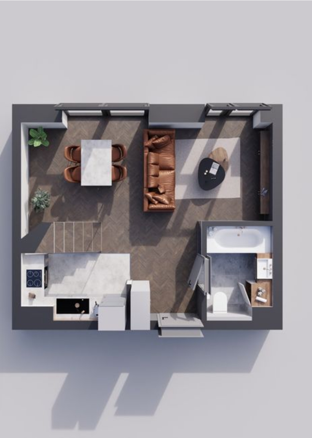 Apartament z antresolą w inwestycji La Vie Art – design, przestrzeń i nowoczesny komfort