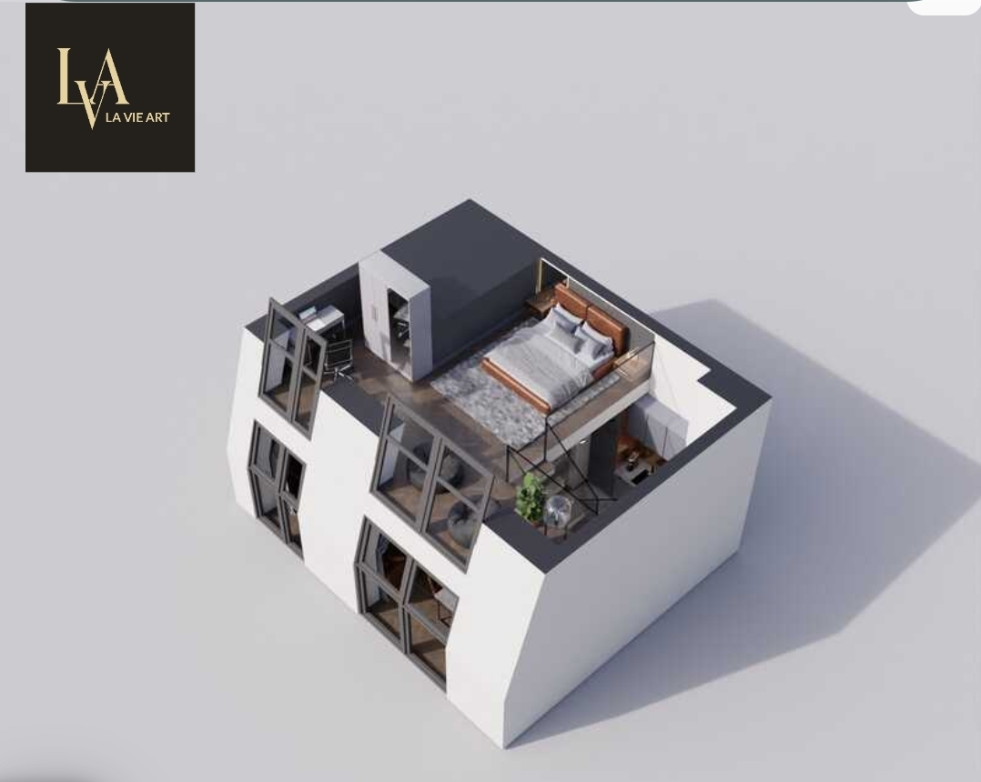 Apartament z antresolą w inwestycji La Vie Art – design, przestrzeń i nowoczesny komfort