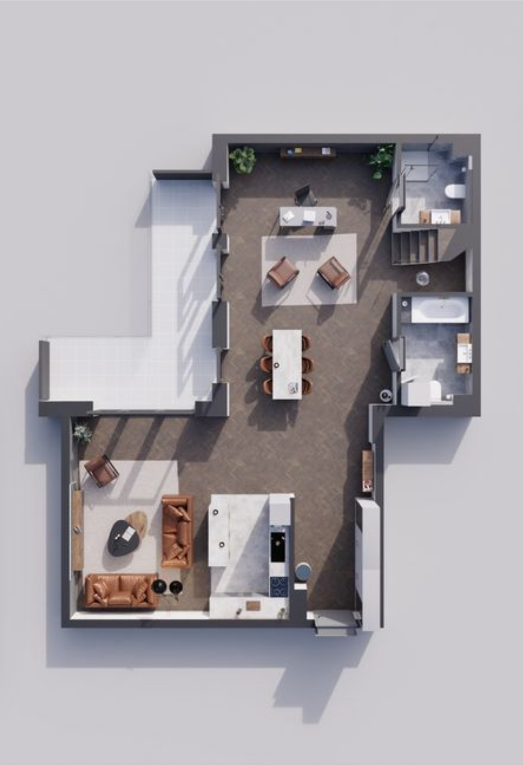 Penthouse premium z antresolą i imponującą przestrzenią | La Vie Art | Łódź | 175,42 m²