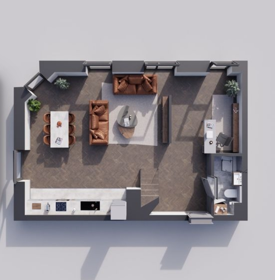 Elegancja, przestrzeń i nowoczesny design w prestiżowym wydaniu. Dwupoziomowy apartament premium z antresolą | La Vie Art | Łódź | 97,15 m²