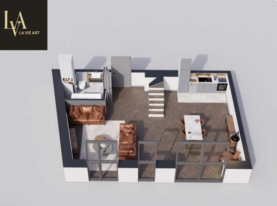 APARTAMENT PREMIUM Z ANTRESOLĄ | LA VIE ART | CENTRUM ŁODZI ✨ Niektóre adresy wybiera się rozsądkiem. Inne — stylem życia.